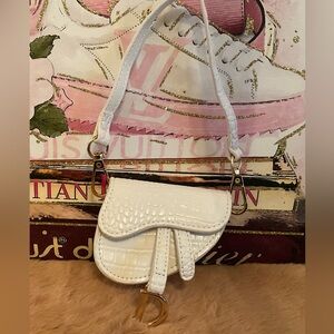 Mini Saddle Bag - Bag charm